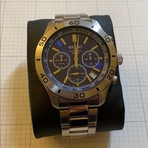 Men’s Seiko Chronograph Watch